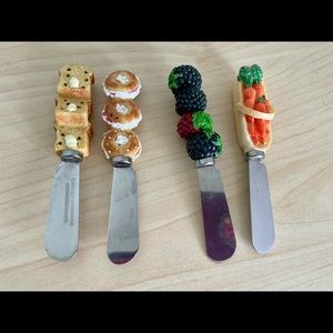 Boston Warehouse Butter Cheese Spreading Knives
